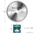 KRAFTOOL Precision, 250 х 30 мм, 60Т, пильный диск по дереву (36952-250-30) 00021515419