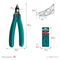 KRAFTOOL Slim, 125 мм, прецизионные бокорезы (220017-4-12) 00021738030