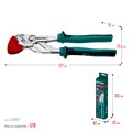 KRAFTOOL Vise-Wrench X, 250 мм, клещи переставные-гаечный ключ (22067) 00021786093