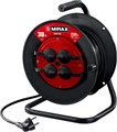 MIRAX ПВС, 3 х 2.5 мм2, 30 м, 3500 Вт, IP44, силовой удлинитель на катушке (55051-30) 00021889923