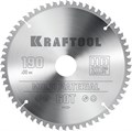 KRAFTOOL Multi Material, 190 х 30 мм, 60Т, пильный диск по алюминию (36953-190-30) 00023394904
