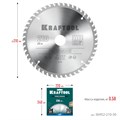 KRAFTOOL Precision, 210 х 30 мм, 48Т, пильный диск по дереву (36952-210-30) 00023395225