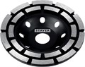 STAYER Double, d 125 мм, двухрядная алмазная шлифовальная чашка (33381-125) 00023685041