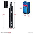 ЗУБР МК-800 черный, 2-8 мм клиновидный маркер-краска (06327-2) 00025078005