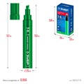 ЗУБР МК-800 зеленый, 2-8 мм клиновидный маркер-краска (06327-4) 00025078007