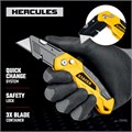 STAYER Hercules-А24, универсальный металлический нож с трапециевидным лезвием (0946) 00025089385