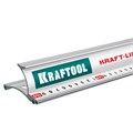 KRAFTOOL KRAFT-LINE, 1.5 м, усиленная алюминиевая линейка со стальной направляющей (34275-150) 00025256404