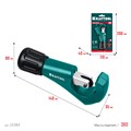 KRAFTOOL Universal-32, 3 - 32 мм, труборез для меди и алюминия (23383) 00025558584