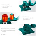 KRAFTOOL 10 E, острый гиб, на подшипнике, ручной станок для гибки арматуры (23302) 00026241856