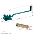 KRAFTOOL 12 PT, плавный гиб, на подшипнике, ручной станок для гибки арматуры (23305) 00026241857