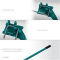 KRAFTOOL 16D, 6-16 мм, острый и плавный гиб, ручной станок для гибки арматуры c зубчатой передачей (23301) 00026551586