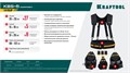 KRAFTOOL KBS-5 пояс монтажника, в комплекте: пояс монтажника, подтяжки и 3 сумки (38760-5) 00026916971