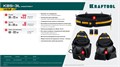 KRAFTOOL KBS-3L пояс монтажника, в комплекте: пояс монтажника и 2 большие сумки (38761) 00026916972