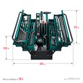 KRAFTOOL GRAND-152, 152 предм., (1/2″+1/4″), Универсальный набор инструмента (27978-H152) 00026933420