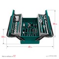 KRAFTOOL GRAND-99, 99 предм., (1/2″+1/4″), Универсальный набор инструмента (27978-H99) 00026933421