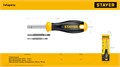 Комбинированная отвертка STAYER HERCULES 6-in-1 00027052457