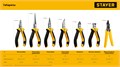 STAYER 150 мм, Мини-тонкогубцы удлиненные(2218-1) 00027290101