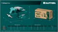 KRAFTOOL Reversible 140 мм, расход 273 мм, Слесарные тиски (32705-140) 00027311497