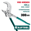 KRAFTOOL Vise-Wrench, 300 мм, клещи переставные-гаечный ключ (22068) 00027550944