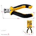 STAYER 105 мм, Мини-кусачки торцовые (2218-7) 00028618901