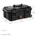 KETER ROC PRO GEAR 2.0 (28″) пластиковый ящик-тележка на колесах (38375) 00029359810