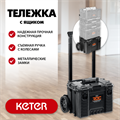 KETER ROC PRO GEAR 2.0 (22″) тележка с пластиковым ящиком (38370) 00029502053