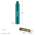 KRAFTOOL DIAMOND 82 мм (450 мм, 1 1/4″, лазерная сварка, сухое сверление с микроударом), алмазная коронка по железобетону (29825-082) 00030624155