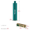 KRAFTOOL DIAMOND 102 мм (450 мм, 1 1/4″, лазерная сварка, сухое сверление с микроударом), алмазная коронка по железобетону (29825-102) 00030624157