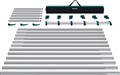 KRAFTOOL TTL-360 360х150х70 см, макс 250 кг, стол для работ с крупноформатными листовыми материалами (33253-360) 00030793790