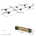 KRAFTOOL TCS-150 330х170 см, макс 150 кг, система переноски крупноформатной плитки (33255) 00030793791