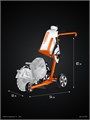 KRAFTOOL тележка с баком для бензорезов (K-003) 00030902037