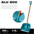 GRINDA Alu-600, снеговая лопата, алюминиевый черенок, пластиковый ковш 590мм (39942) PROLine 00031151646