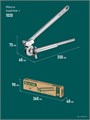 KRAFTOOL Кованый рычажный трубогиб для нержавеющей стали (23508-10) 00031300021