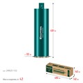 KRAFTOOL DIAMOND 132 мм (450 мм, 1 1/4″, лазерная сварка, сухое сверление с микроударом), алмазная коронка по железобетону (29825-132) 00031312920