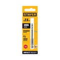 STAYER НЕХ-1/4″, d 2.5 х 79 мм, сверло по металлу для винтовёртов и шуруповертов IMPACT READY (29603-2.5) 00031315939
