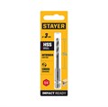 STAYER НЕХ-1/4″, d 3.0 х 84 мм, сверло по металлу для винтовёртов и шуруповертов IMPACT READY (29603-3) 00031315940