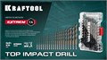 KRAFTOOL НЕХ-1/4″, d 3.5 х 79 мм, сверло по металлу для винтовёртов и шуруповертов IMPACT READY (29652-3.5) 00031316254