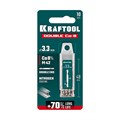KRAFTOOL DOUBLE Сo-8 3.3х49мм, Сверло двухстороннее по металлу, сталь M42(+8%Co), класс А (29654-3.3-10) 00031316270