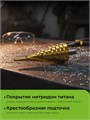 URAGAN 4-39мм, 14 ступеней, винтовая спираль, сверло ступенчатое(29658-4-39-14) 00031316403