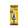 STAYER Pro-Max 6-30мм, 13 ступеней, винтовая спираль, сверло ступенчатое (29661-6-30-13) 00031316419