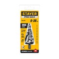 STAYER Pro-Max 6-38мм, 12 ступеней, винтовая спираль, сверло ступенчатое (29661-6-38-12) 00031316422