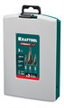 KRAFTOOL COBALT 3 шт., 4-32мм, азотирование, винтовая спираль, набор сверл ступенчатых(29691-4-32-H3) 00031316479