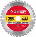 ЗУБР Оптимальный рез, 200 x 32/30 мм, 36Т, пильный диск по дереву (36912-200-32-36) 00031347011