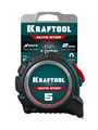 KRAFTOOL AutoStop 5м х 25мм, профессиональная рулетка с автостопом (3412-5-25) 00031351295