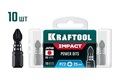 KRAFTOOL Impact PZ 2, 25 мм, 10 шт, ударные биты (26193-2-25-S10) 00036881672