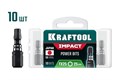 KRAFTOOL Impact TX 25, 25 мм, 10 шт, ударные биты (26195-25-25-S10) 00036881676