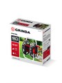 GRINDA HRM-45, для шлангов 45м x 1/2″ и 15м х 3/4″, стальные опоры, пластиковый барабан, катушка для шлангов (8-428405) 00038578544