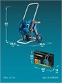GRINDA HC-45, для шлангов 45м x 1/2″ и 20м х 3/4″, усиленные колёса, телескопическая ручка, катушка для шлангов ProLine (8-428425) 00038578548