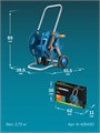 GRINDA HC-60, для шлангов 60м x 1/2″ и 30м х 3/4″, усиленные колёса, телескопическая ручка, катушка для шлангов ProLine (8-428430) 00038578550