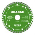 URAGAN TURBO 125 мм, диск алмазный отрезной сегментированный (36706-125) 00039543728